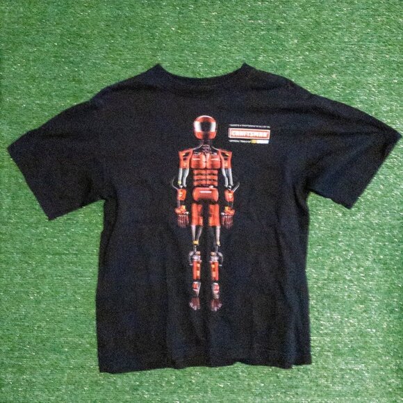 NASCAR X CRAFTSMAN TOOLS MENS T-SHIRT RED ROBOT RETRO TEE SIZE M - Picture 1 of 3
